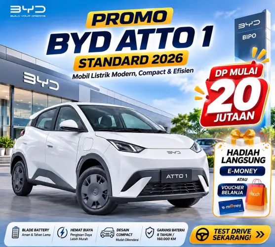 DEALER BYD ANTASARI JAKARTA SELATAN PROMO ATTO 1 